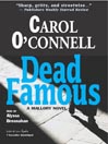 Cover image for Dead Famous